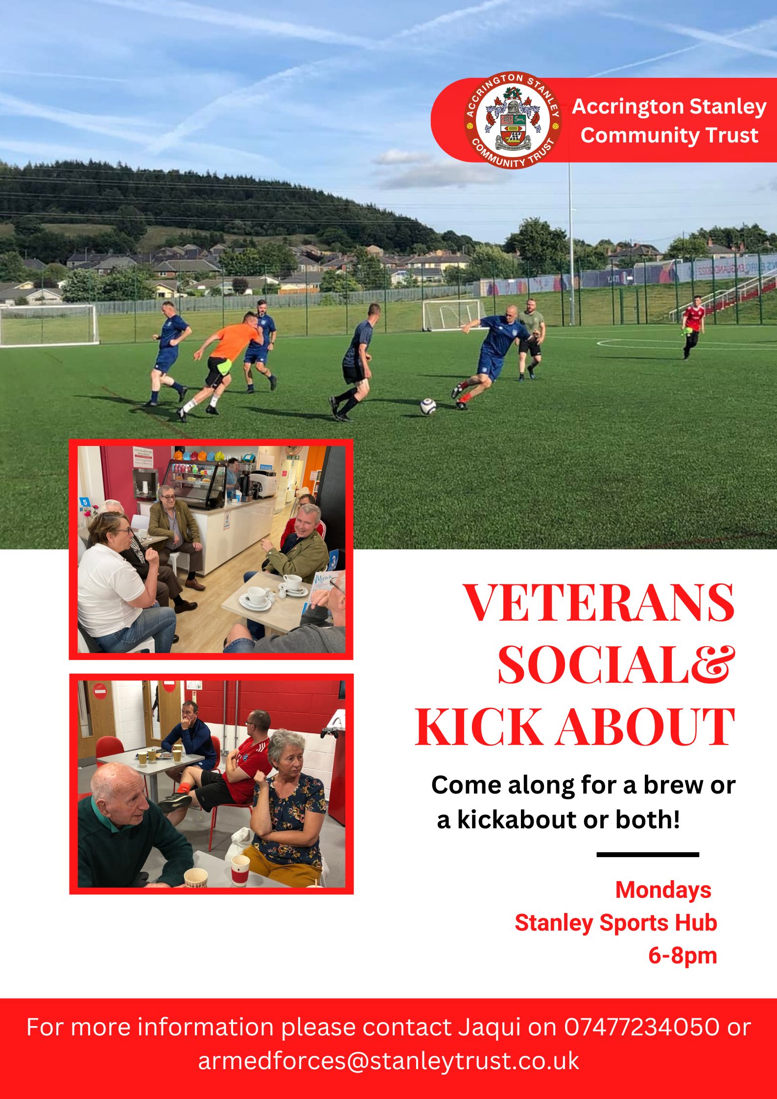 Accrington Stanley Veterans Activities